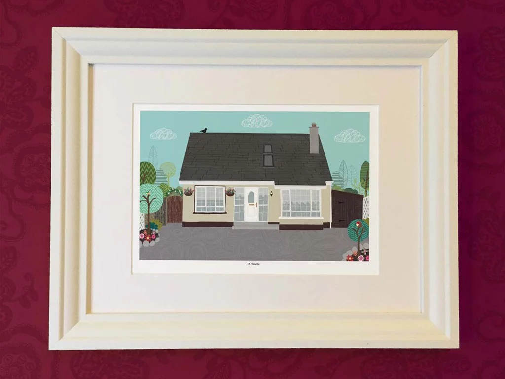 House Illustration by Rachael Grainger