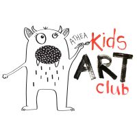 Athea kid's art club Logo ©Rachael Grainger Children's Art Club, Rachael Grainger Creative workshops facilitation.