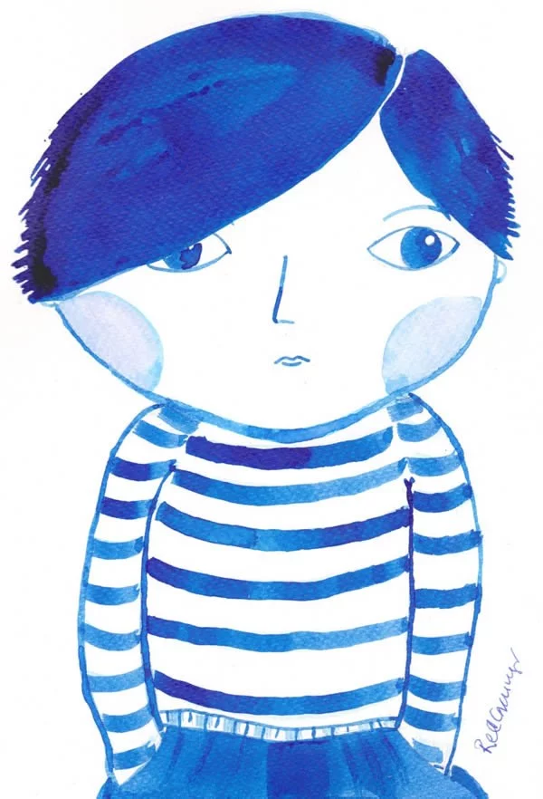 Little Boy Blue illustration ©Rachael Grainger
