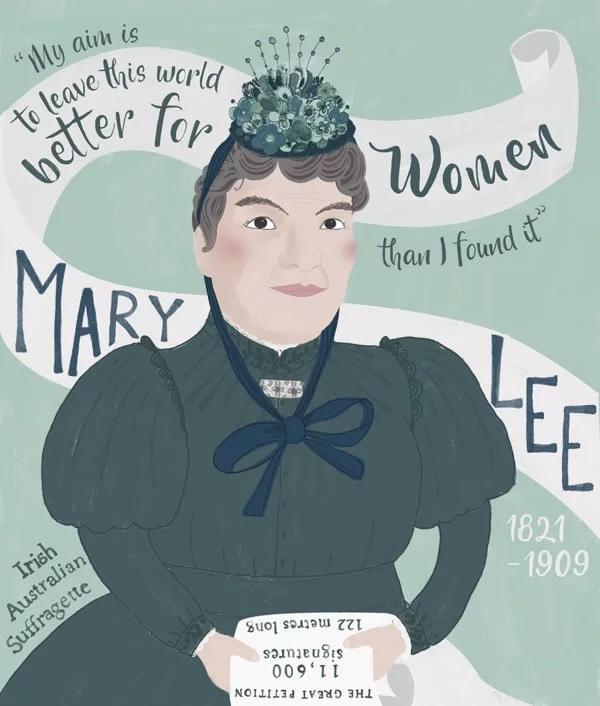Mary Lee Suffragette ©Rachael Grainger