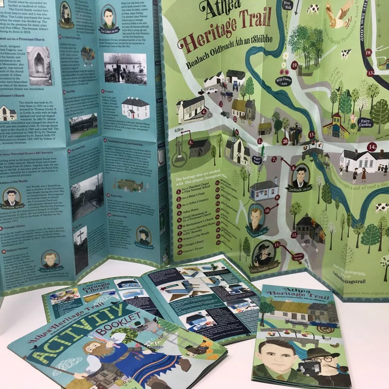 Athea Heritage Trail Illustrated by Rachael Grainger