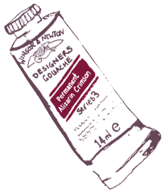 Designers Gouache Illustration